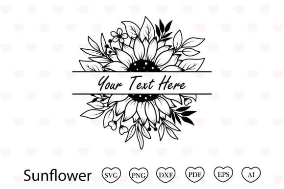 Download Sunflower Monogram Svg Sunflower Svg - Sunflower Collection