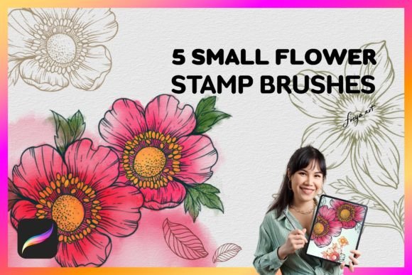 Download Procreate Flower Brushes - Flower brushes Collection