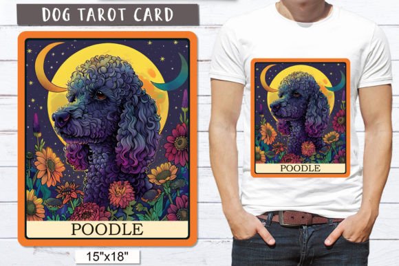 Download Poodle Png | Tarot Card Dog Sublimation - Poodle Collection